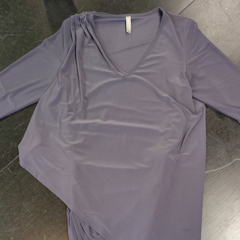 Last Tango Charcoal Gray Top